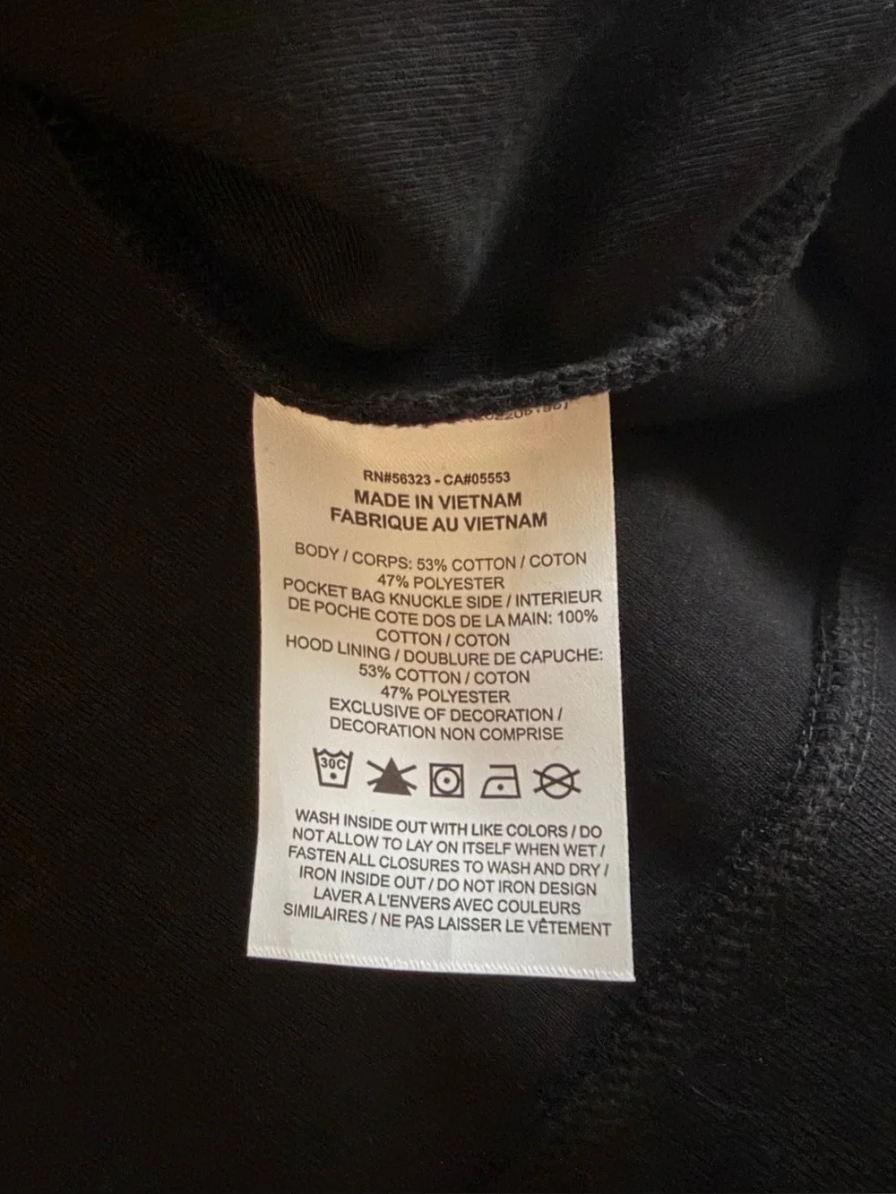 Nike Tech Fleece Windrunner Hoodie Mens XL Black P Eagle Full Zip Sweatshirt
